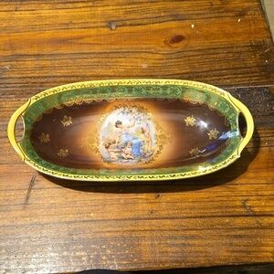 Bavarian Cico Oblong Porcelain Serving Bowl